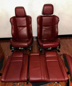 Red SRT Hellcat Seats And Door Panels