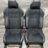 2013-2016 Subaru BRZ Limited Black Leather / Suede Front Seats