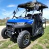Vitacci Cross Fire 200 EFI 4 Seater Gas Golf Cart Utility Terrain Vehicle UTV